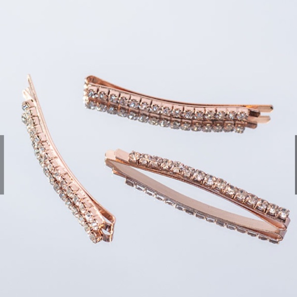 Kela Rose Gold Hair Hardware Pin